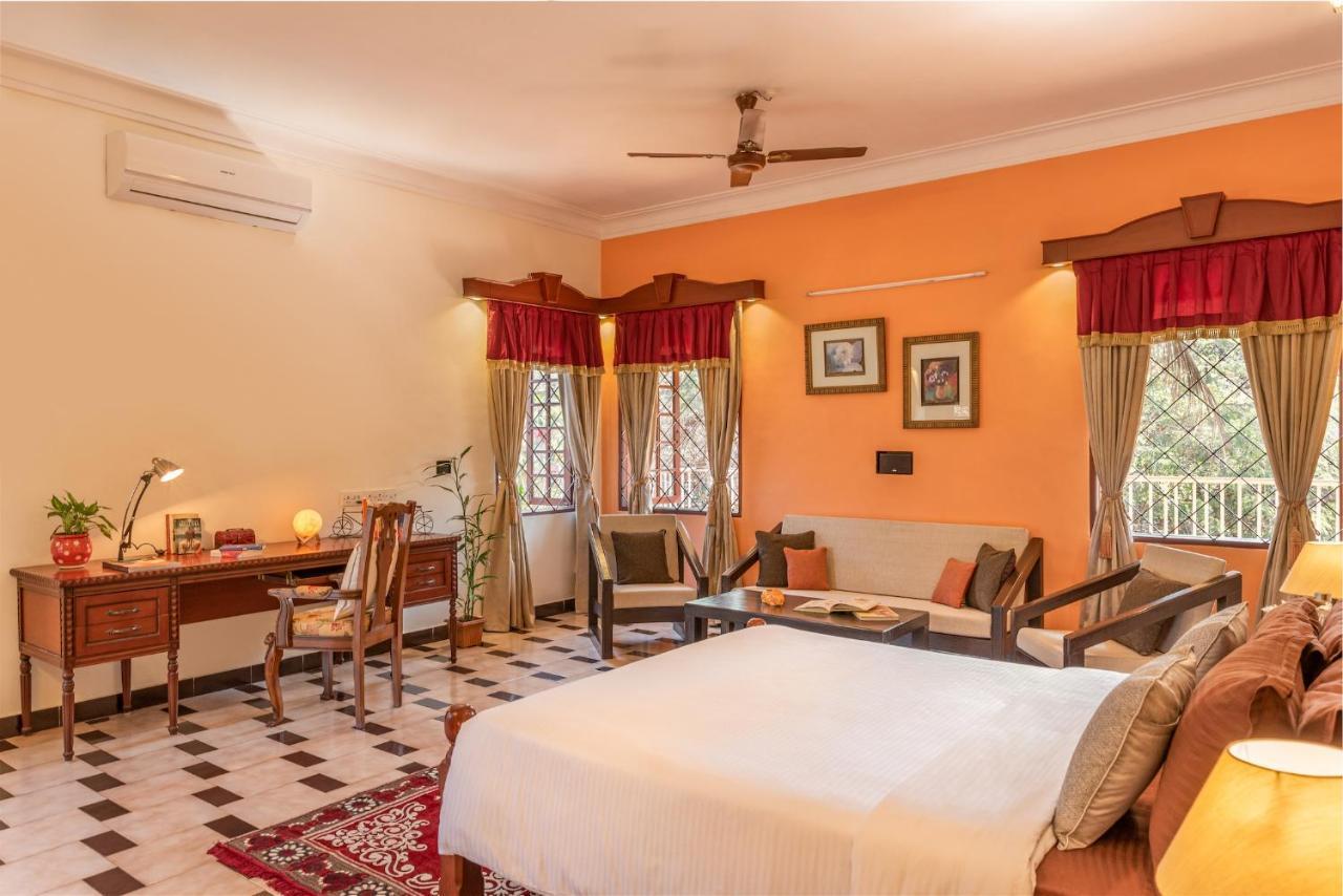 הוילה פורבורים Casa Amarela - Lux Portuguese 4Bhk In North Goa מראה חיצוני תמונה