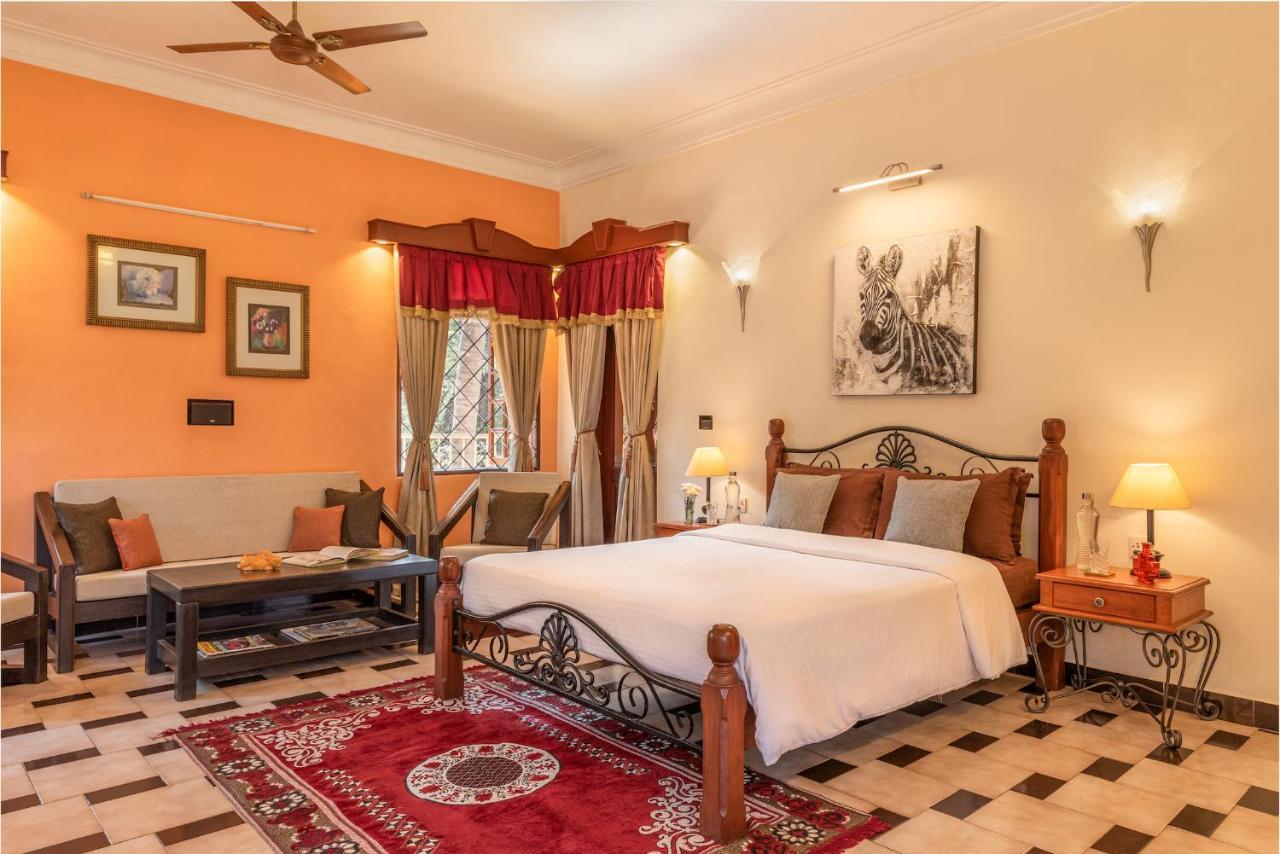 הוילה פורבורים Casa Amarela - Lux Portuguese 4Bhk In North Goa מראה חיצוני תמונה