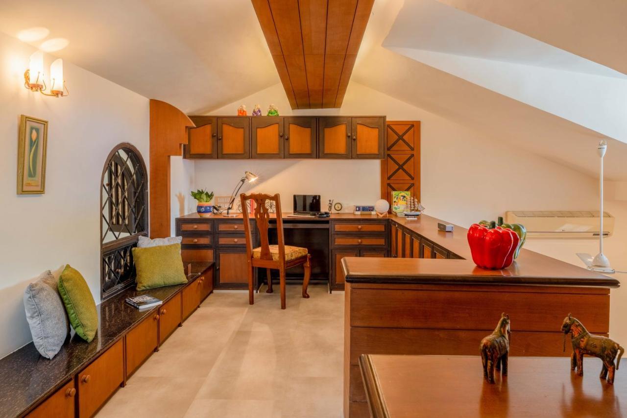 הוילה פורבורים Casa Amarela - Lux Portuguese 4Bhk In North Goa מראה חיצוני תמונה